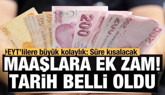 EYT'lilere büyük kolaylık: Maaş bağlama süresi kısalacak