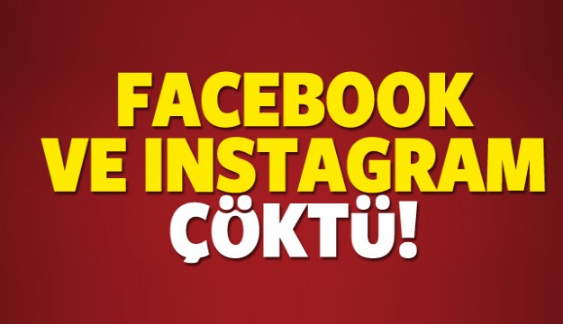 Facebook ve Instagram'da erişim sorunu