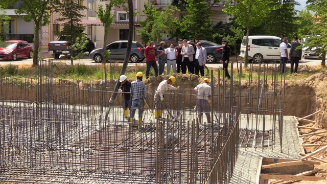 Fatih Mahallesi Gençlik Merkezinin temeli atıldı