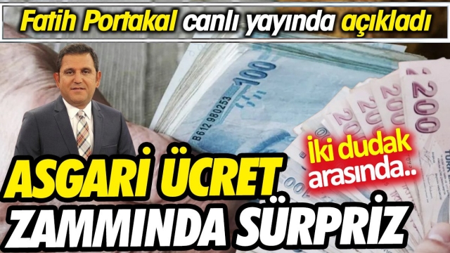 Fatih Portakal Canlı Yayında Açıkladı