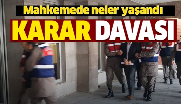 FETÖ’nün Eğirdir’deki 700 Harbiye'liyi Ankara’ya götürülme girişimi karar davası