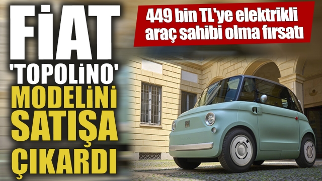 Fiat, Elektrikli Araç Segmentine 'Topolino' Modeliyle Giriş Yaptı