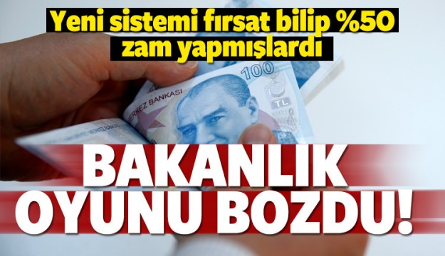 Fırsatçılar yüzde 50 zam yapmıştı Bakanlık devrede