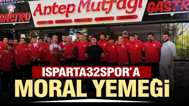 GASTRO ANTEP MUTFAĞI'NDAN ISPARTA 32 SPOR'A DESTEK!