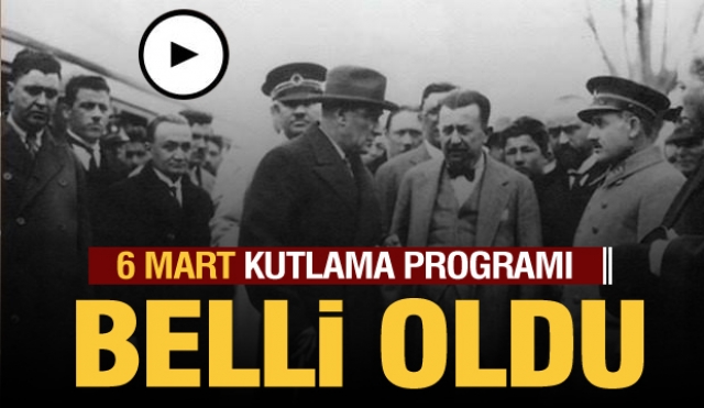 GAZİ MUSTAFA KEMAL ATATÜRK’ÜN ISPARTA’YI TEŞRİFLERİNİN
91. YILDÖNÜMÜ KUTLAMA PROGRAMI