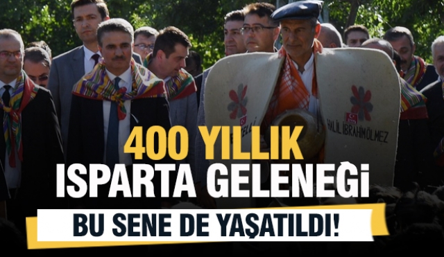 Gelenekler Unutulmaz! Isparta'da 400 Yıllık Kurban İndirme Geleneği Yeniden Hayat Buldu