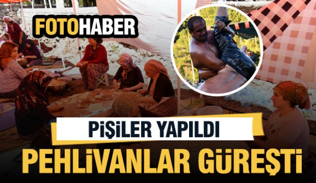 Geleneksel Pişi Günü Eğirdirlileri Bir Araya Getirdi, Uluborlu'da Başpehlivanlar Güreşti