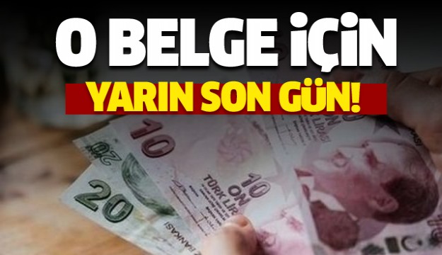 Gelir vergisi beyannamesi verecekler dikkat!