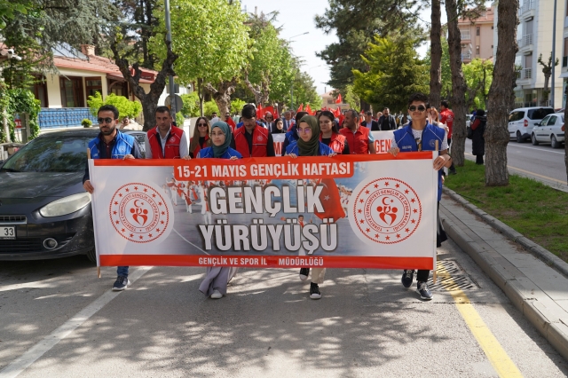 Gençlik Haftası Kutlamaları Isparta'da Coşkuyla Başladı