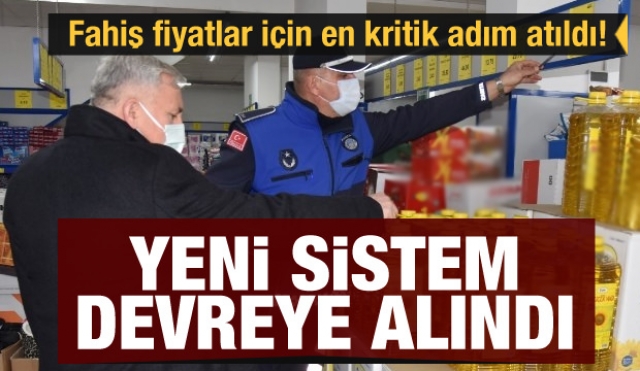 GIDA FİYATLARI İÇİN YENİ SİSTEM DEVREDE