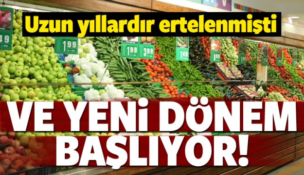 Gıdada yeni dönem başlıyor