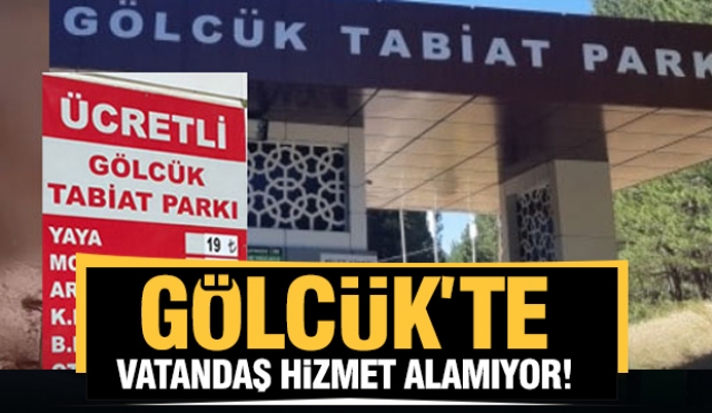 Gölcük'te Vatandaş Parasıyla Hizmet Alamıyor!