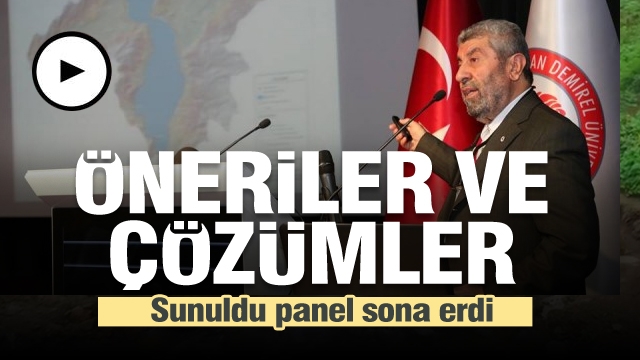 ''Gözbebeğimiz Eğirdir Gölü Paneli''  Paneli sona erdi...