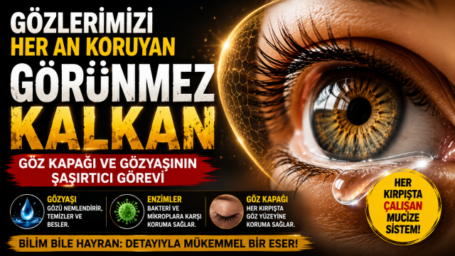 G&ouml;zlerimizi her an koruyan g&ouml;r&uuml;nmez kalkan: Her kırpışta &ccedil;alışan mucize sistem