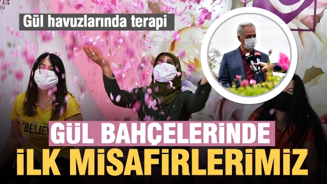 Gül Bahçeleri İlk Misafirlerini Ağırladı