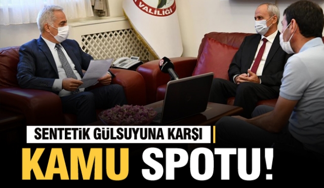 Gülbirlik'den Sentetik Gül Suyuna Karşı Kamu Spotu 