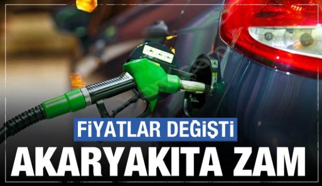 GÜNCEL BENZİN VE MOTORİN FİYATLARI