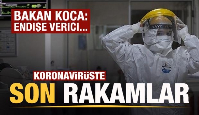 Günün koronavirüs tablosu açıklandı! Endişe verici