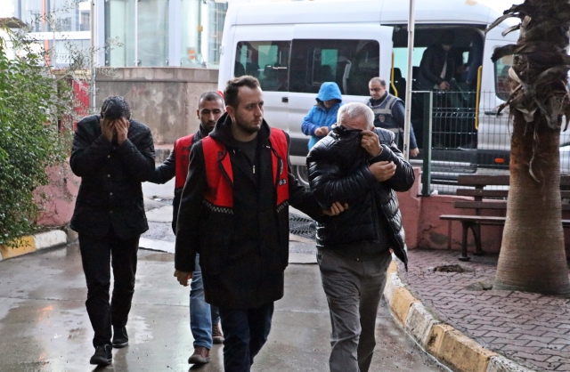 'Guten morgen' operasyonunda 36 şüpheli adliyede