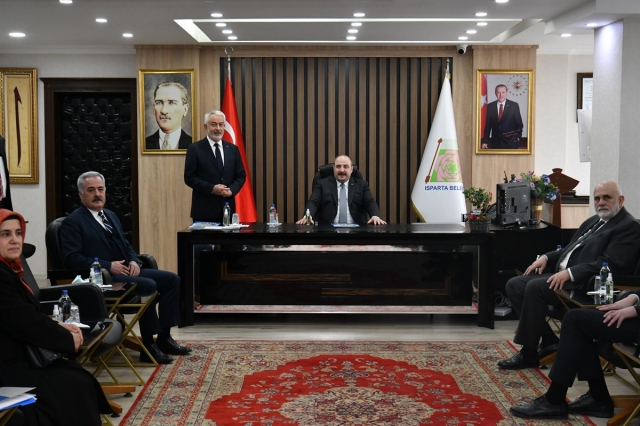 HABER: BAKAN VARANK ISPARTA'YA GELDİ