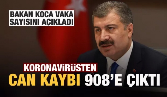 Haber: Bakanlık açıkladı! Koronavirüste son rakamlar