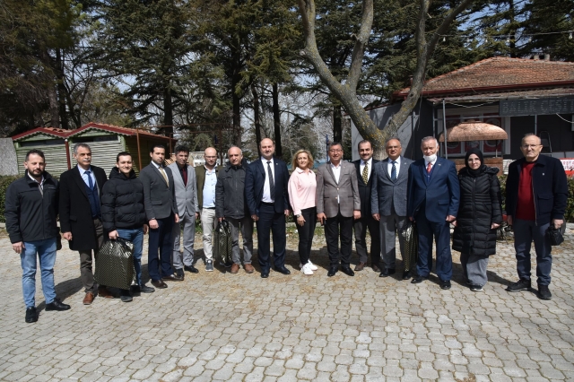 HABER: BAŞKAN VELİ GÖK MESLEKTAŞLARIYLA BULUŞTU