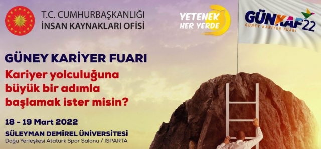 Haber: Güney Kariyer Fuarı(GÜNKAF’22) Isparta’ya Geliyor
