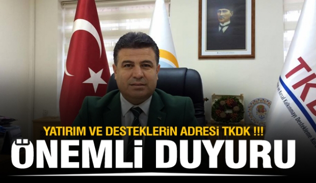 HABER: ​ISPARTA’DA YATIRIM VE DESTEKLERİN ADRESİ TKDK !!!