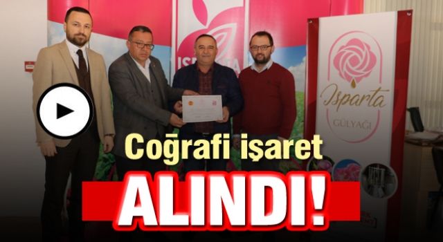 Haber: Isparta Gülyağı için coğrafi işaret alındı