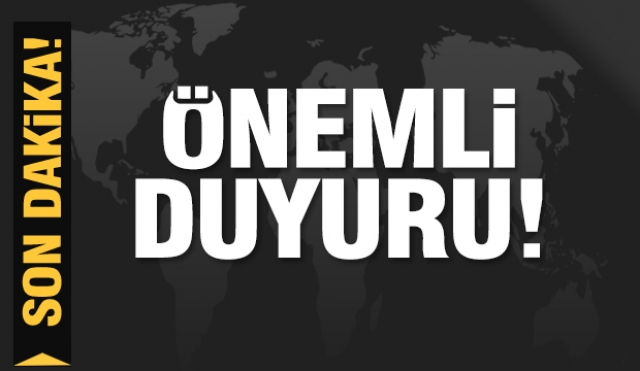 HABER : ISPARTA HALKINA ÖNEMLİ DUYURU