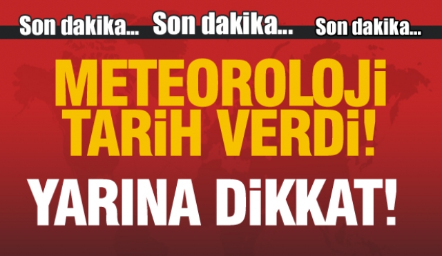 HABER: ISPARTA İÇİN METEOROLOJİ TARİH VERİP UYARDI YARINA DİKKAT!
