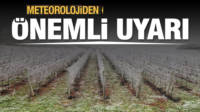 HABER: ISPARTA İÇİN ÖNEMLİ METEOROLOJİK UYARI