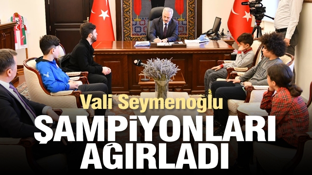 Haber: Isparta Valisi Şampiyon Sporcuları Ağırladı