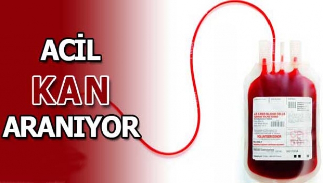 HABER: ISPARTA'DA BİR HASTA İÇİN ACİL  KAN İHTİYACI VAR!