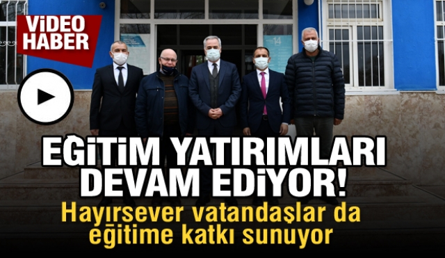 HABER: ISPARTA'DA EĞİTİM YATIRIMLARI DEVAM EDİYOR