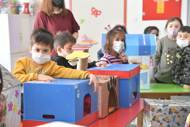 Haber: Isparta'da Minik öğrencilerden içleri ısıtan tasarımlar