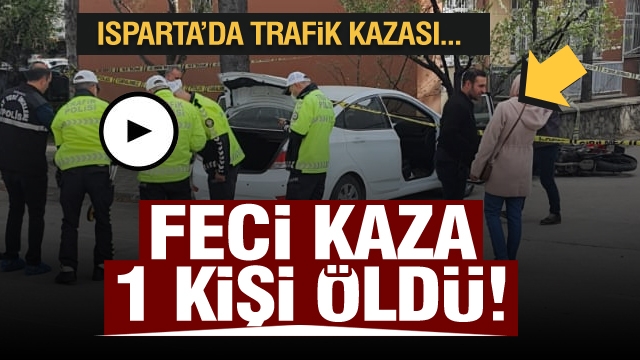 Haber: Isparta'da Trafik Kazası: Sürücü Hayatını Kaybetti