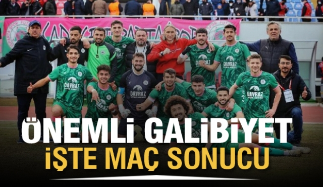 Haber: Ispartaspor galip geldi işte maç sonucu
