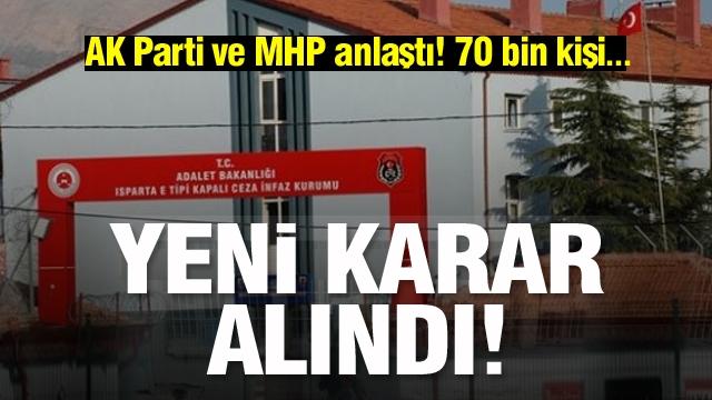 Haber: Mahkumlara  “korona izni” verilecek