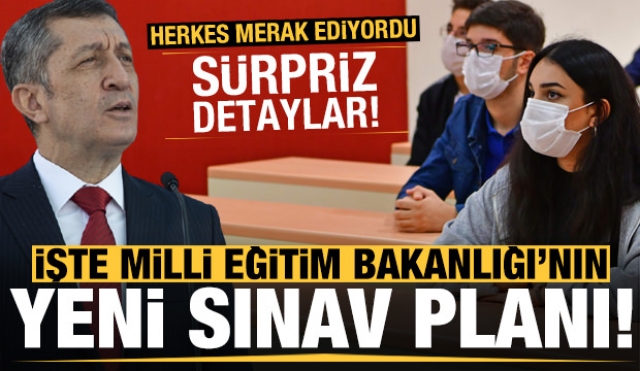 Haber: Milli Eğitim Bakanlığı'nın okullardaki yeni sınav planı! Sürpriz detaylar...