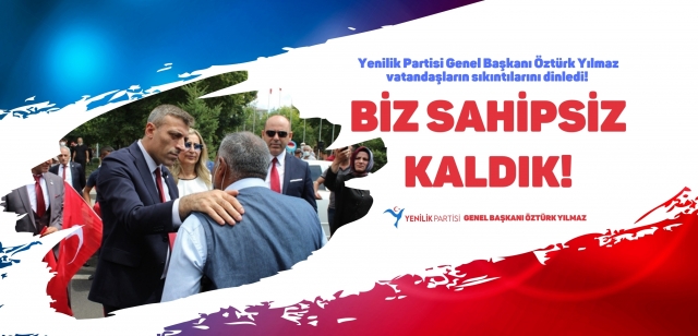 HABER: ''YENİLİK PARTİSİ GENEL BAŞKANI YILMAZ VATANDAŞLARIN DERTLERİNİ DİNLEDİ''