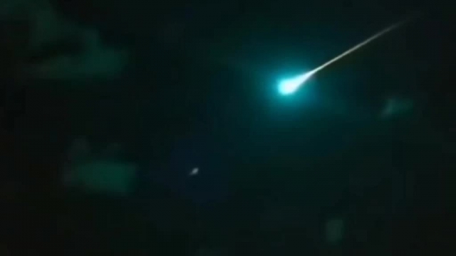 Haber: "Yeşil Işık Saçan Meteor" ile ilgili önemli açıklama