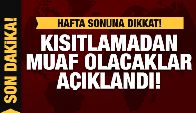 Hafta sonu YKS kısıtlamasının son dakika detayları belli oldu!
