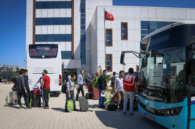 Hatay'da karantina süresi dolan 160 kişi evlerine gönderild