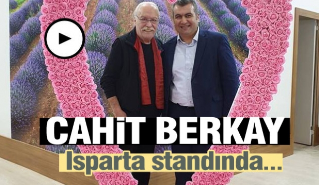 HEMŞERİMİZ CAHİT BERKAY ISPARTA STANDINDA