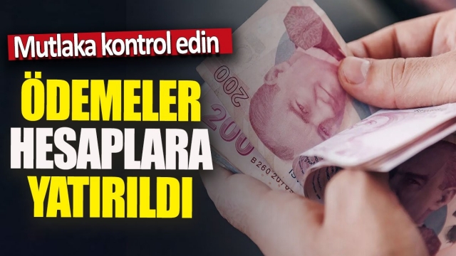 Hesaplarınızı Kontrol Edin!