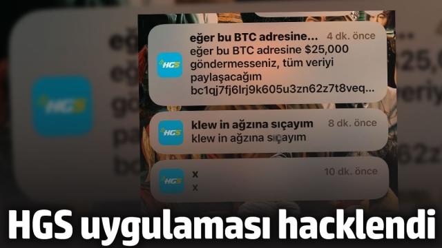 HGS Uygulaması Hacklendi: Kullanıcılara Küfürlü ve Tehdit İçerikli Mesajlar Gönderildi