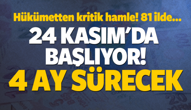HÜKÜMETTEN 81 İLDE EKONOMİ HAMLESİ