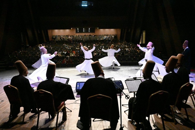 Hz. Mevlana’nın 750. Vuslat Yıldönümünde Sema Ayin-i Şerifi Isparta'da Gerçekleştirildi