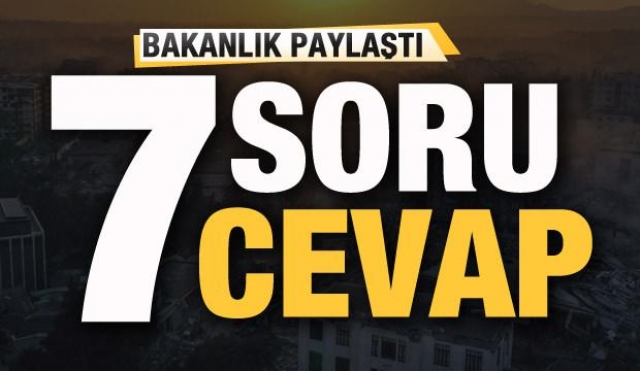 İçişleri Bakanlığı, afetzedelere yapılacak yardımlara ilişkin sıkça sorulan soruları ve yanıtlarını yayımladı